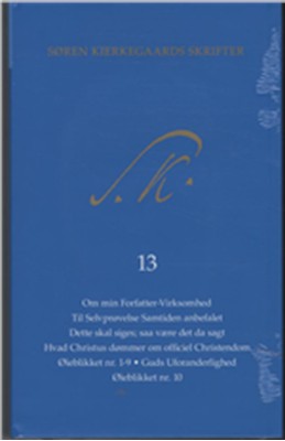 Søren Kierkegaard Søren Kierkegaards Skrifter, Pakke 21, Bind 13+K13