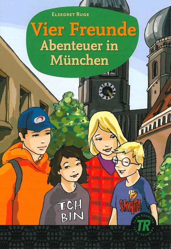 Bogcover for Vier Freunde - Abenteuer in München, TR 2 af Elsegret Ruge, Else Margrete Ruge, 9788723907332
