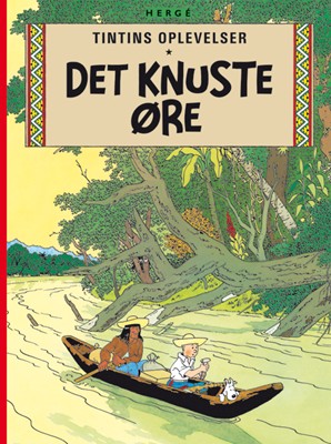 Hergé Tintin: Det knuste øre - softcover