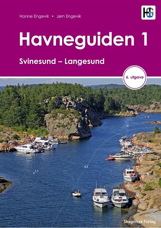 Havneguiden 1 - Svinesund - Langesund, 6. utgave - Jørn - Spiralryg Bog - Laeremiddelforlaget_Skagerrak_Forlag_BOP - 2019 - Dansk - Booktok.dk