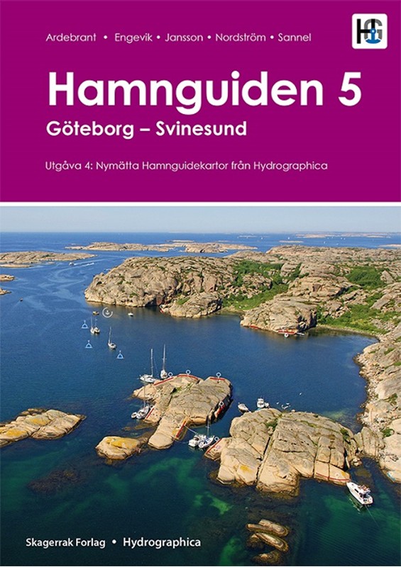 Hamnguiden 5 - Göteborg - Svinesund - Ardebrant - Spiralryg Bog - Laeremiddelforlaget_Skagerrak_Forlag_BOP - 2021 - Dansk - Booktok.dk